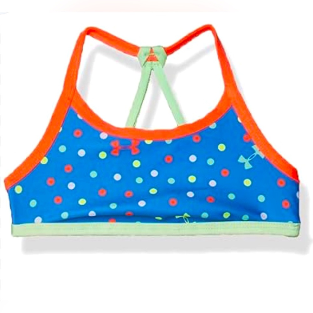 Girls Under Armour sports bar or bathing suit top